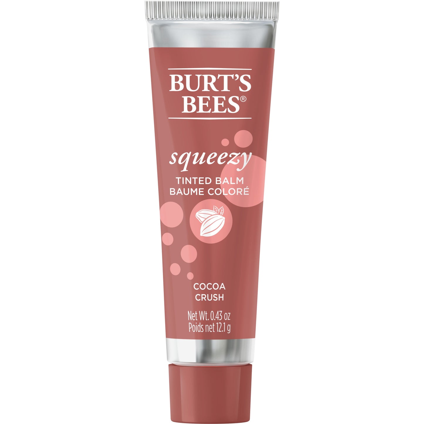 Burt's Bees Squeezy Tinted Lip Balm - Cocoa Crush