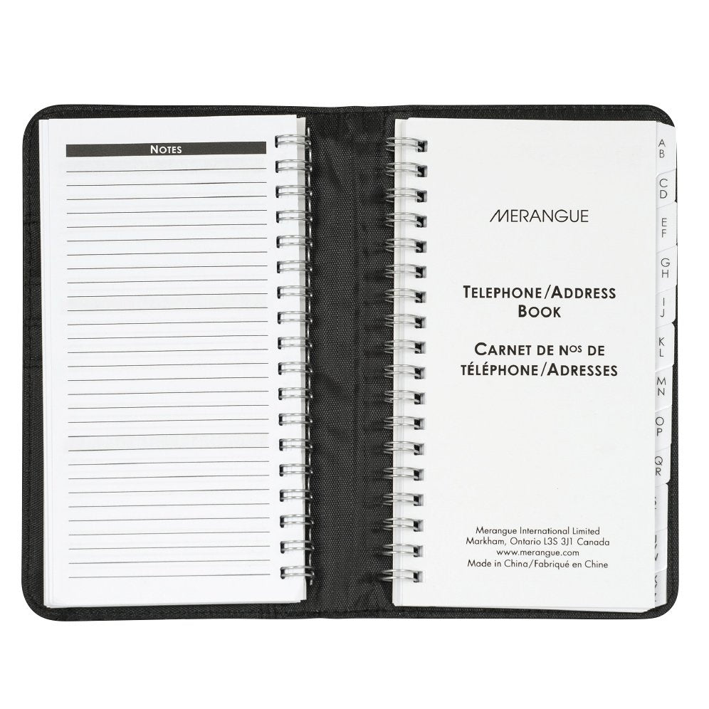 Merangue Undated Weekly/Monthly Planner - Black