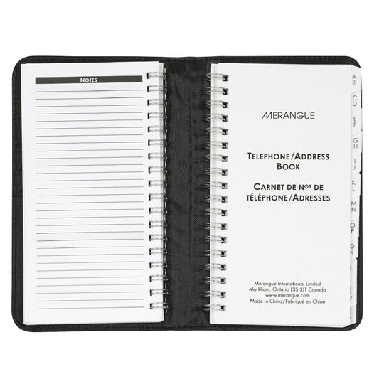 Merangue Undated Weekly/Monthly Planner - Black