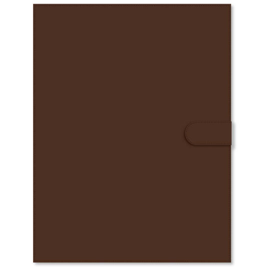 C.R. Gibson Leatherette Padfolio - Brown