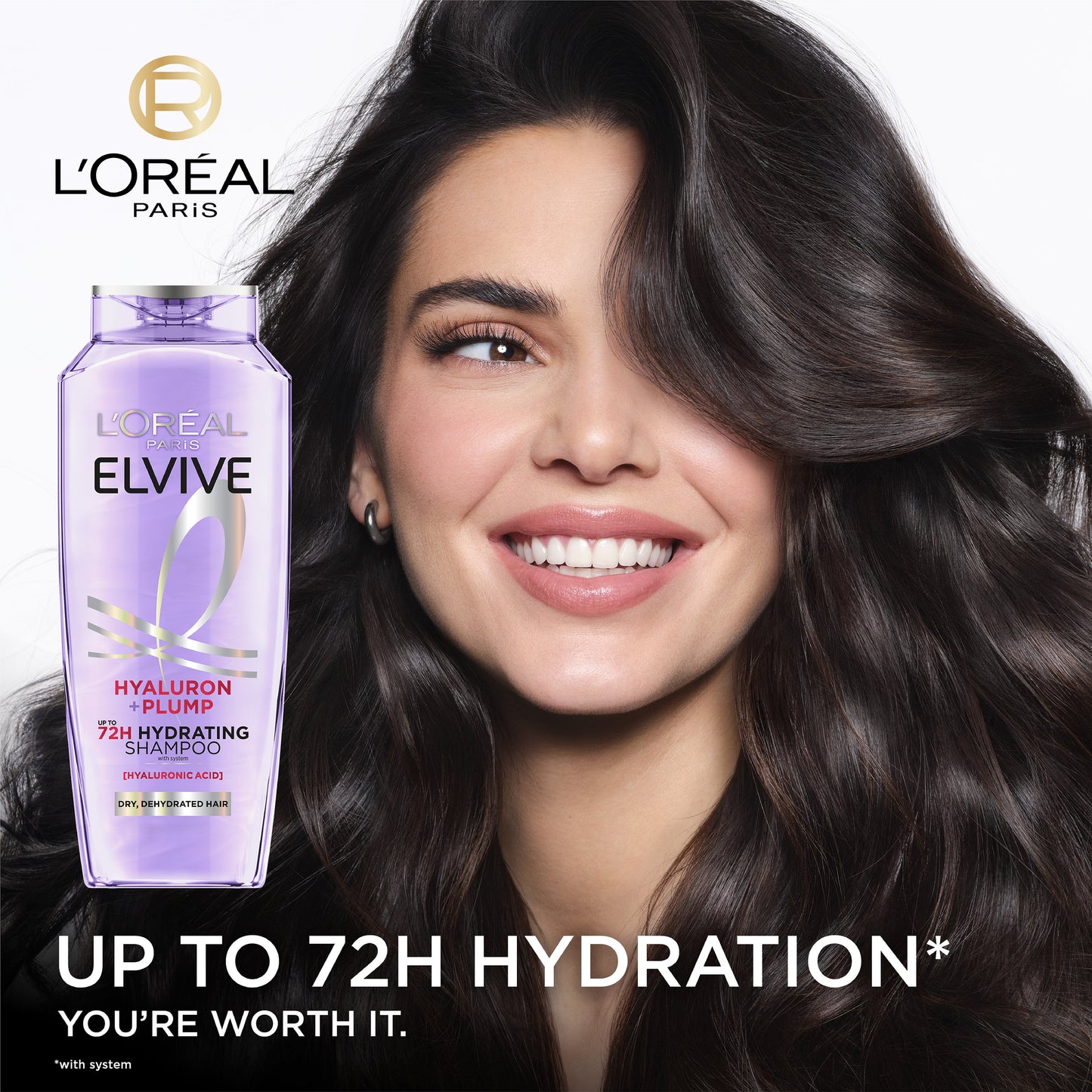 L'Oréal Paris Elvive Hyaluron Plump 72hr Hydrating Shampoo
