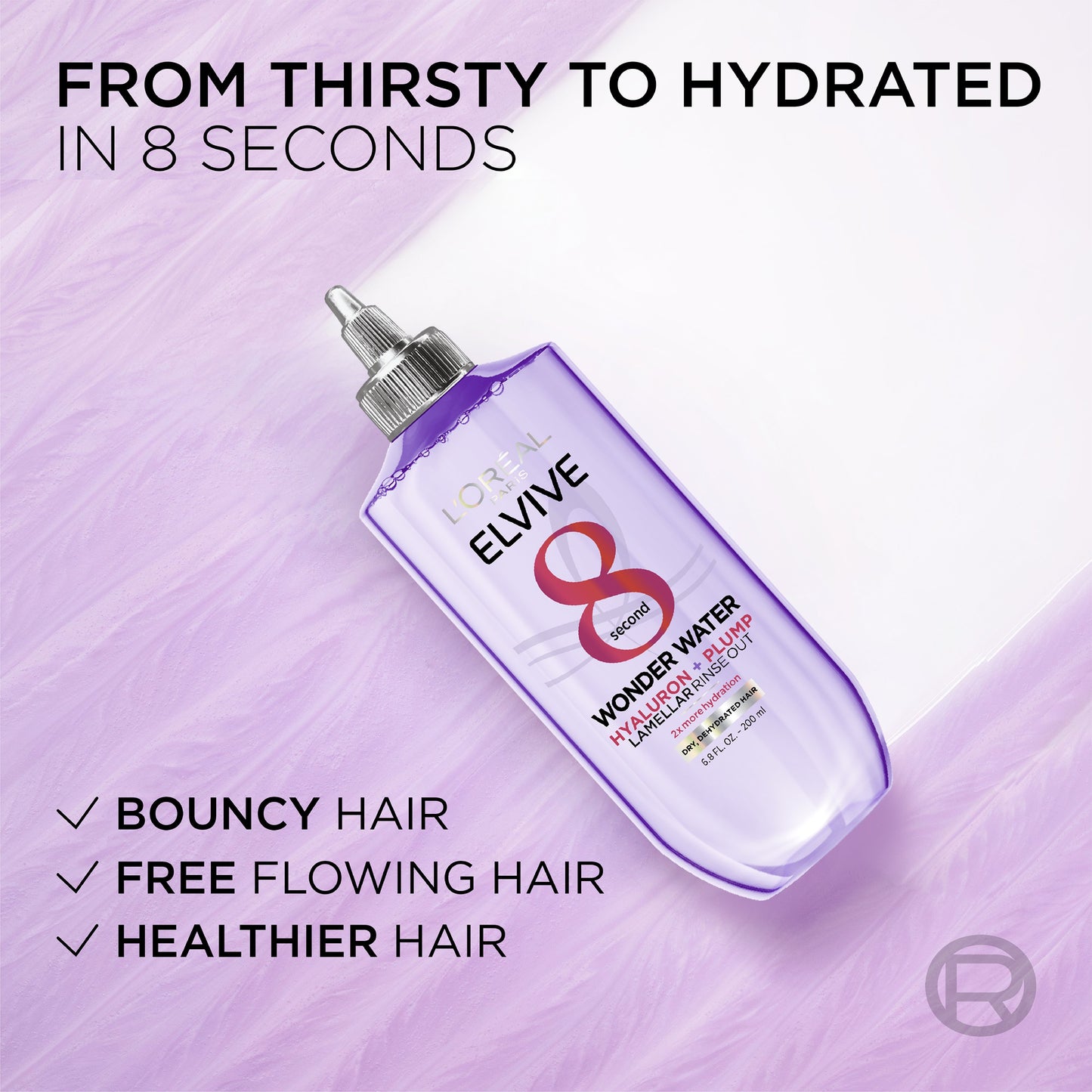 L'Oréal Paris Elvive Hyaluron + Plump Hydration Wonder Water Hair Rinse Treatment