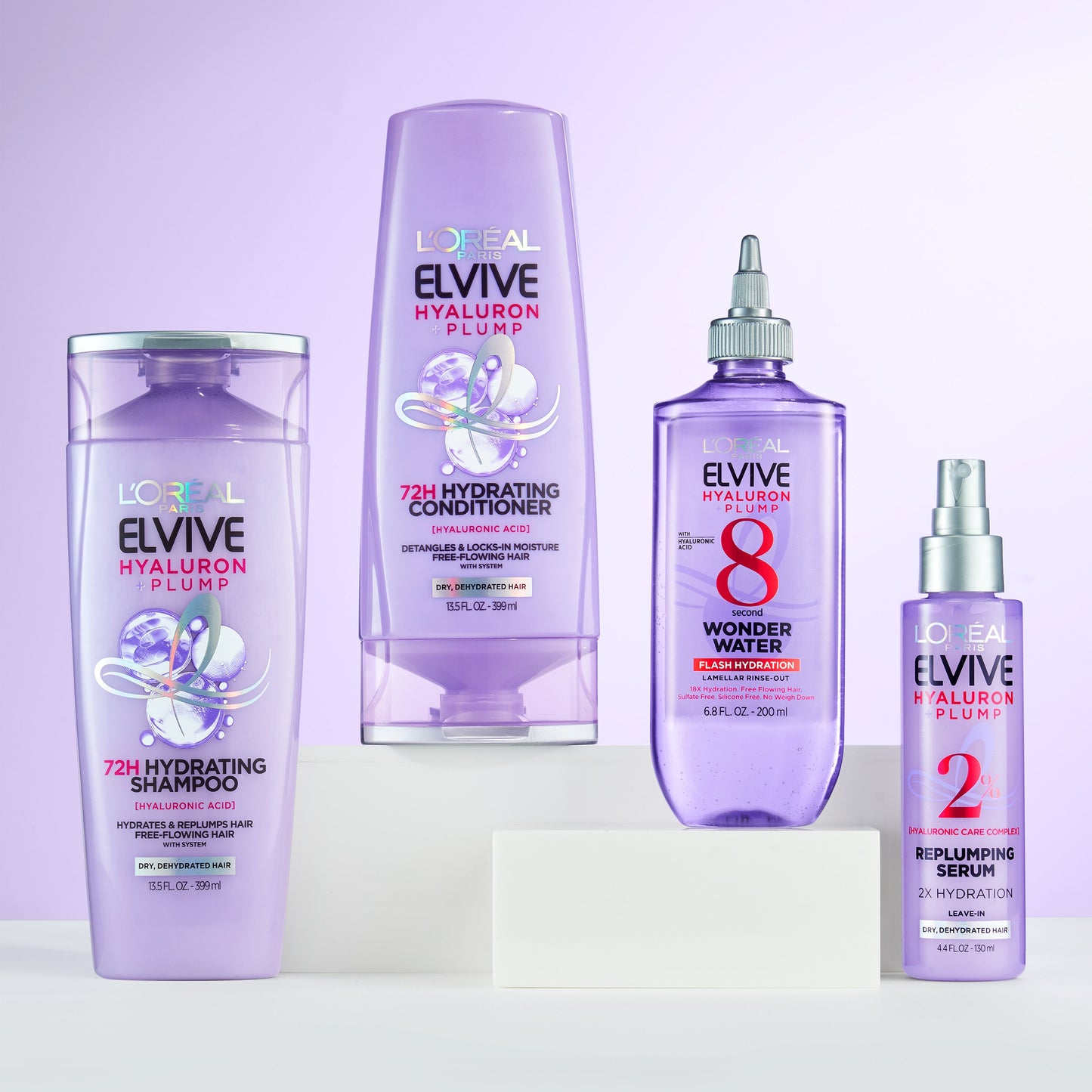 L'Oréal Paris Elvive Hyaluron + Plump Hydration Wonder Water Hair Rinse Treatment