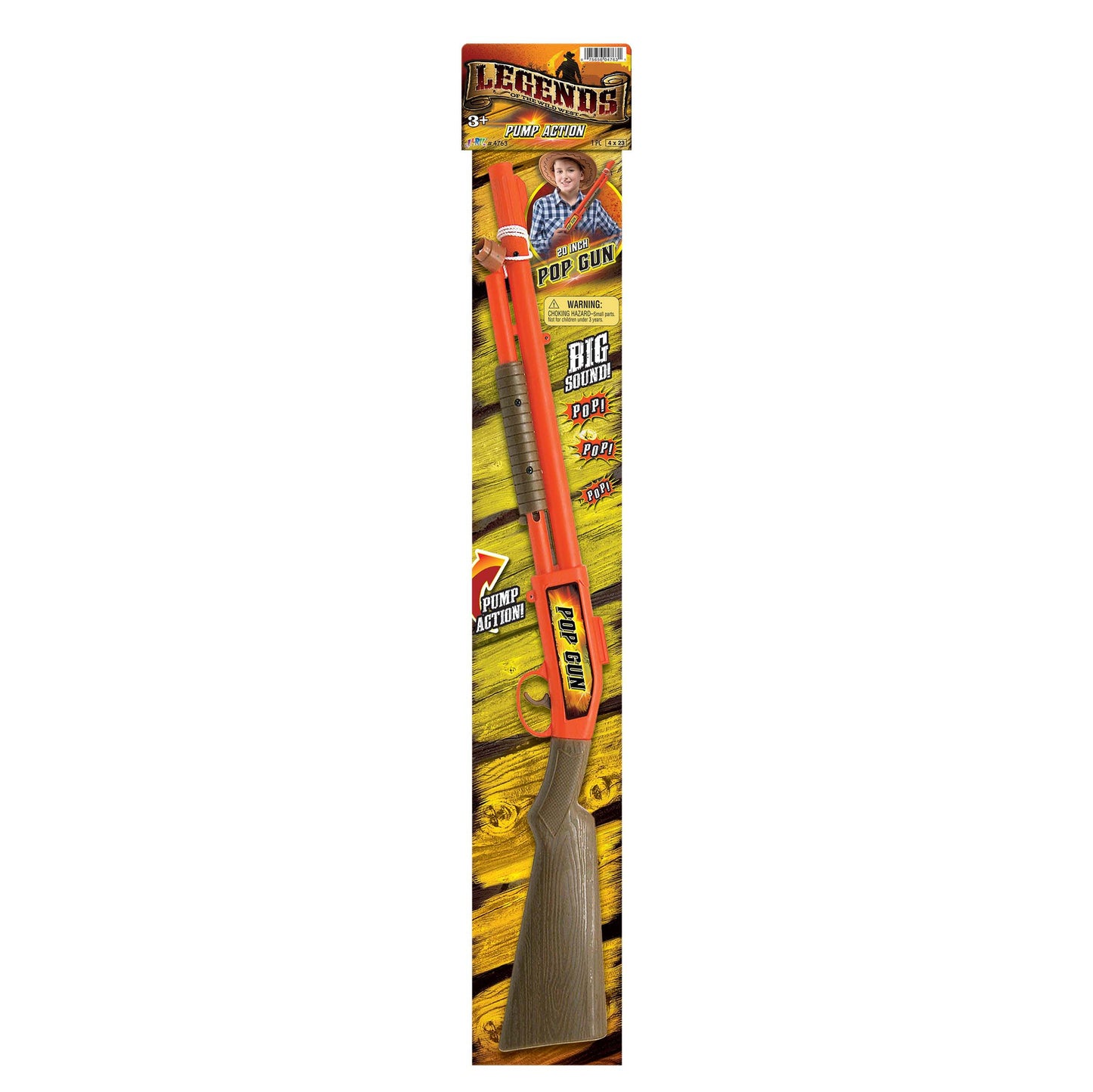 Ja-Ru Legends Of The Wild West Pump Action Pop Gun