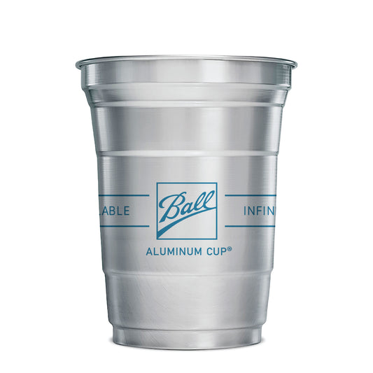 Ball 16 oz Aluminum Cup Cold-Drink Recyclable Party Cups