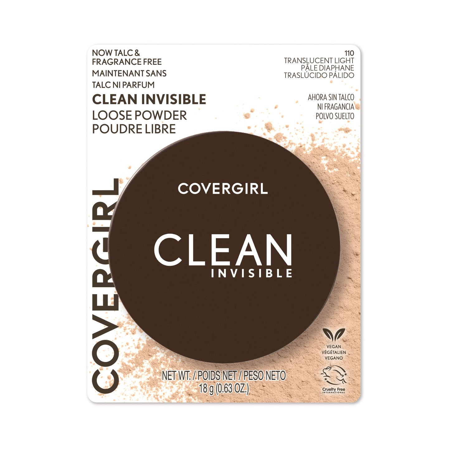 Covergirl Clean Invisible Loose Powder - Translucent Light