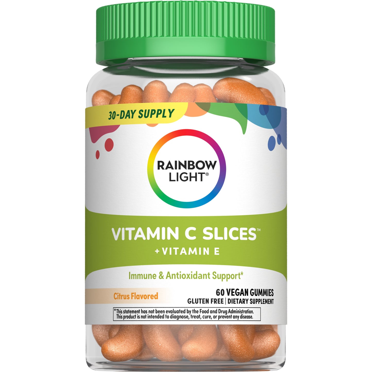 Rainbow Light High Potency Vitamin C Gummies - Citrus
