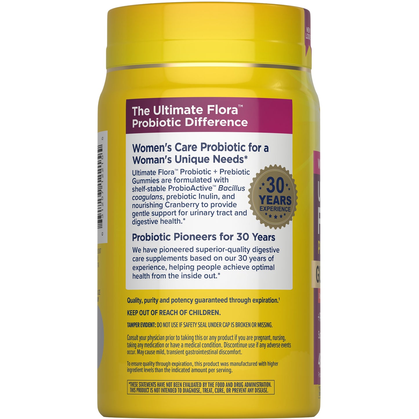 Renew Life Women's Prebiotics, Probiotics & Cranberry Gummies - Cherry
