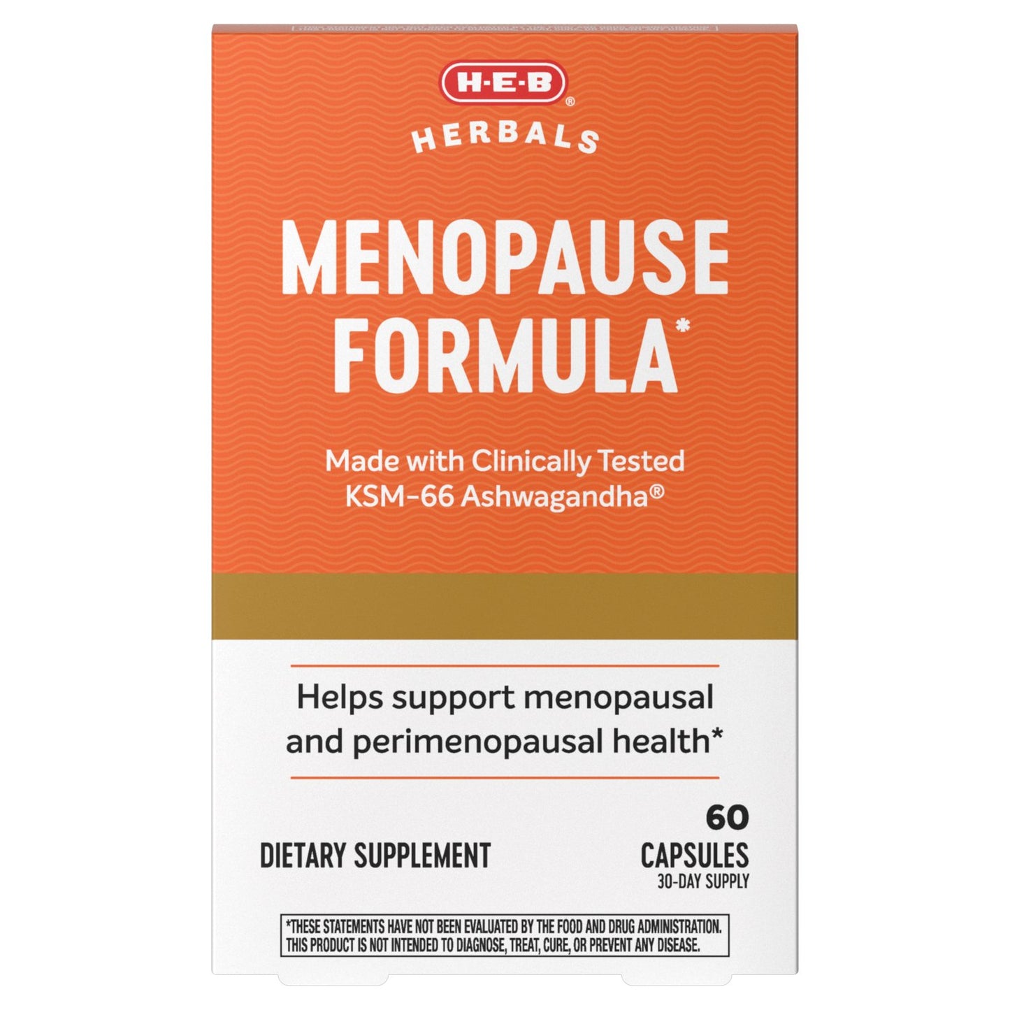 H-E-B Herbals Menopause Formula Capsules