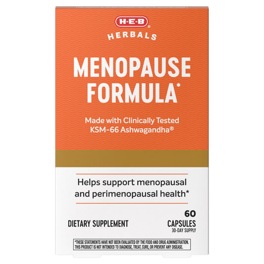 H-E-B Herbals Menopause Formula Capsules
