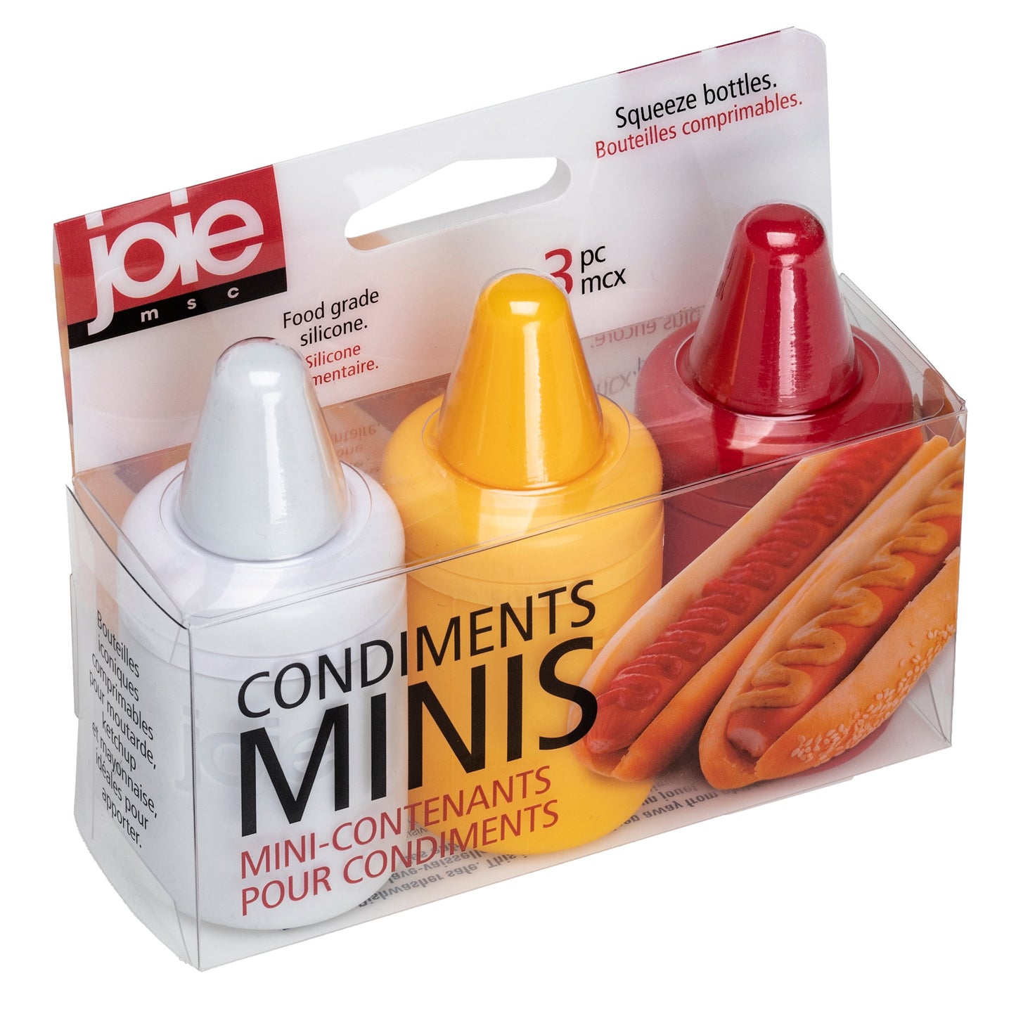 Joie Mini Condiment Squeeze Bottle Set