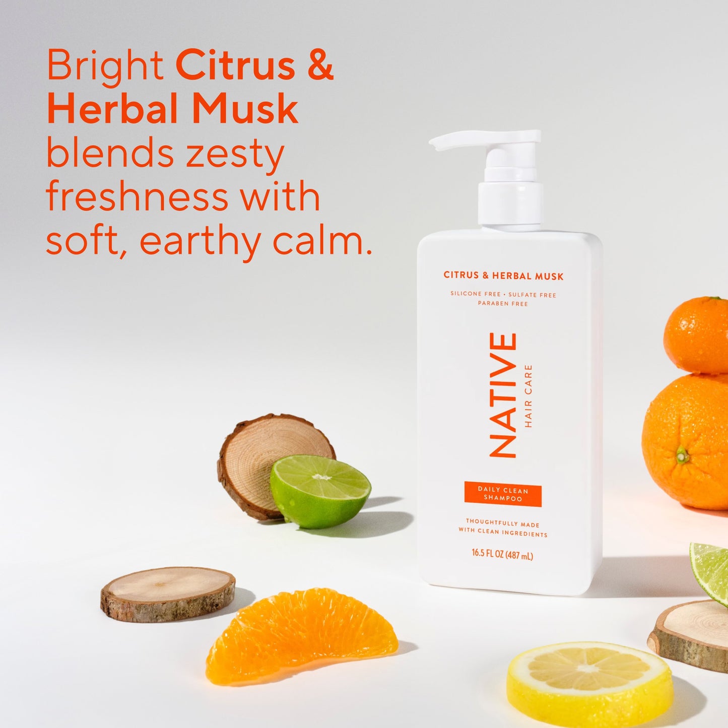 Native Shampoo - Citrus & Herbal Musk