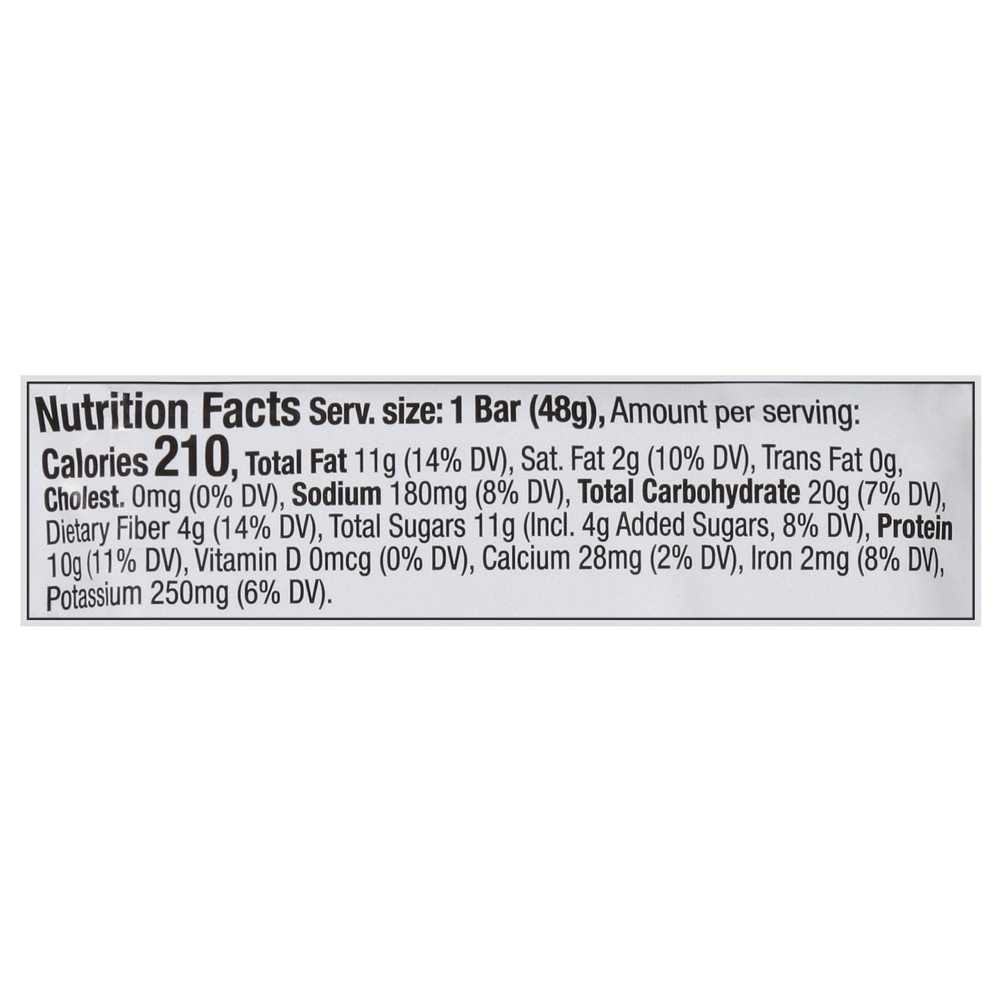 Quantum Energy Square - Salted Peanut Butter Crunch