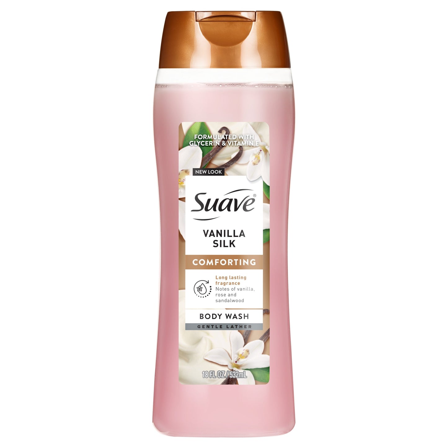 Suave Comforting Body Wash - Sweet Vanilla Silk