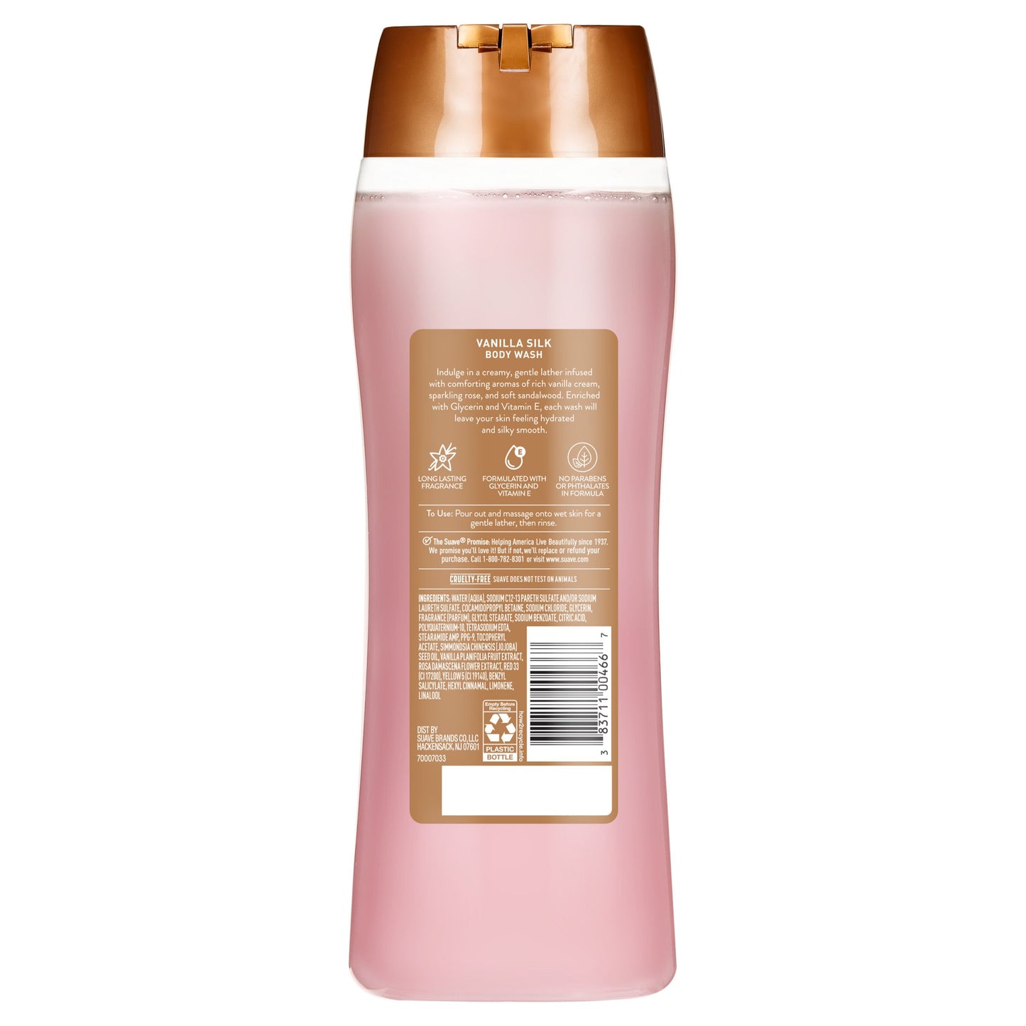 Suave Comforting Body Wash - Sweet Vanilla Silk
