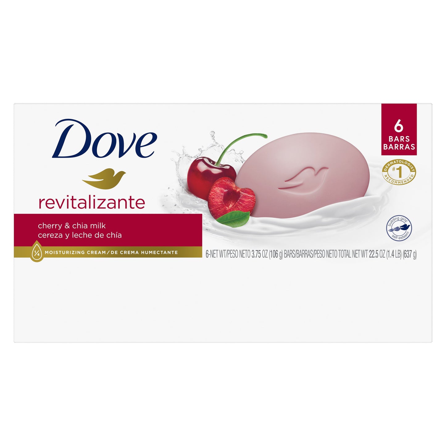 Dove Revitalizante Bar Soap - Cherry & Chia Milk