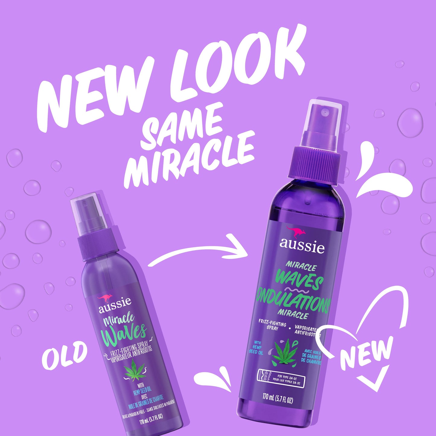 Aussie Miracle Waves Frizz-Fighting Spray