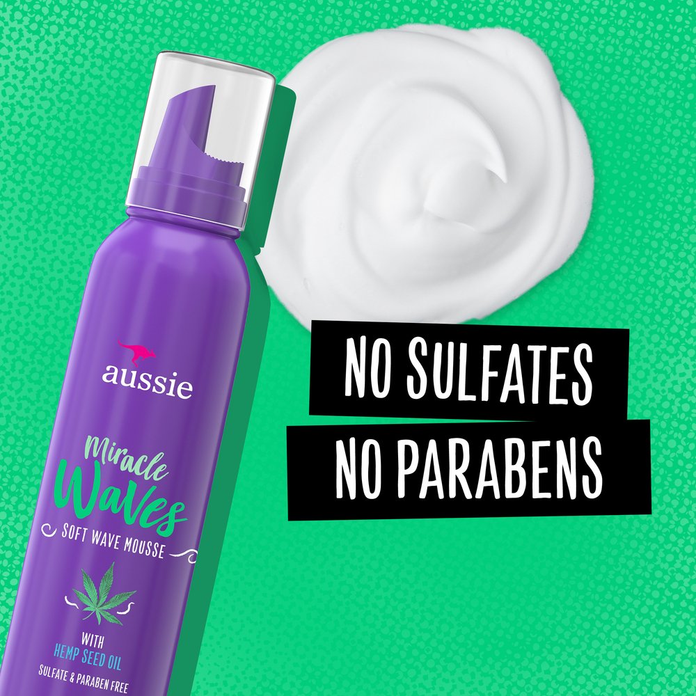 Aussie Miracle Waves Soft Wave Mousse