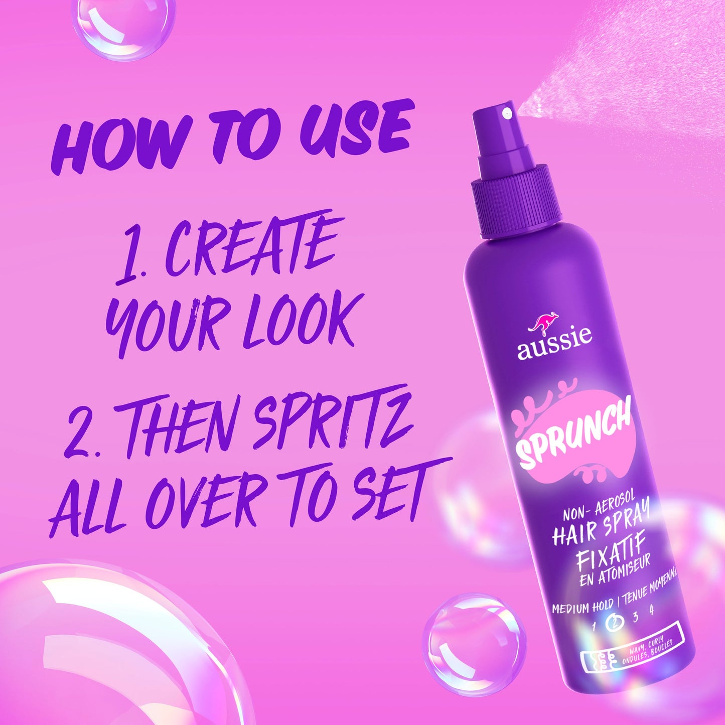 Aussie Sprunch Non-Aerosol Hair Spray