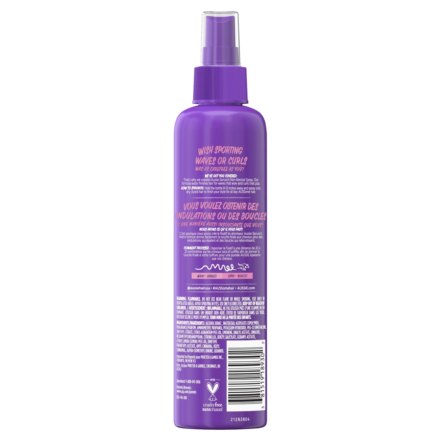 Aussie Sprunch Non-Aerosol Hair Spray