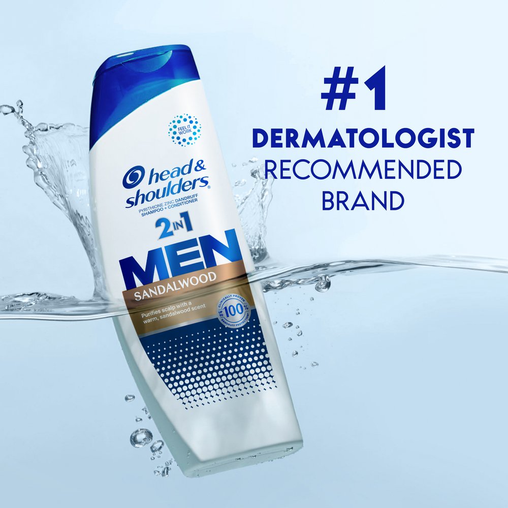 Head & Shoulders 2 in 1 Men Dandruff Shampoo + Conditioner - Sandalwood