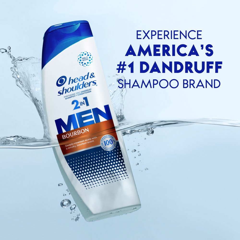 Head & Shoulders 2 in 1 Men Dandruff Shampoo + Conditioner - Bourbon