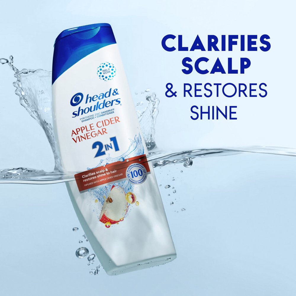 Head & Shoulders 2 in 1 Dandruff Shampoo + Conditioner - Apple Cider Vinegar