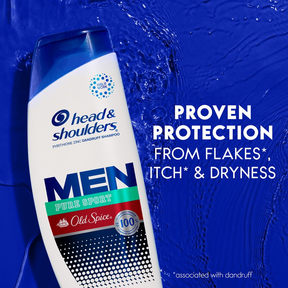 Head & Shoulders Old Spice Men Dandruff Shampoo - Pure Sport