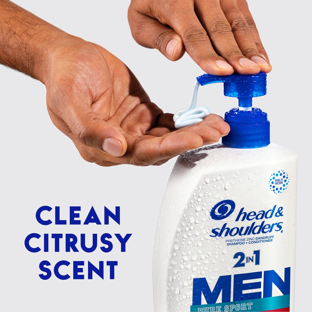 Head & Shoulders Old Spice Men 2 in 1 Dandruff Shampoo + Conditioner - Pure Sport
