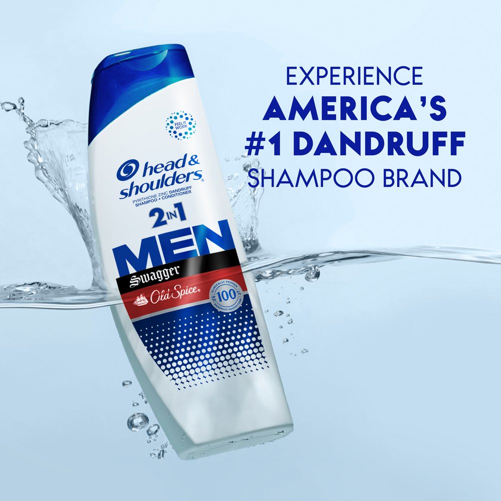 Head & Shoulders Old Spice Men 2 in 1 Dandruff Shampoo + Conditioner - Swagger