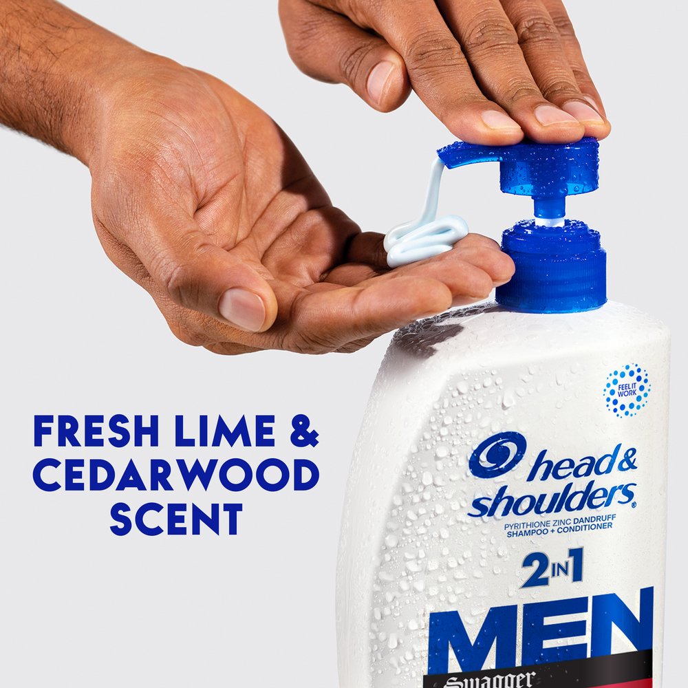 Head & Shoulders Old Spice Men 2 in 1 Dandruff Shampoo + Conditioner - Swagger