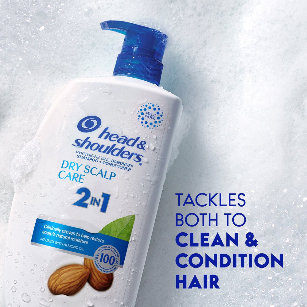 Head & Shoulders 2 in 1 Dandruff Shampoo + Conditioner - Dry Scalp Care