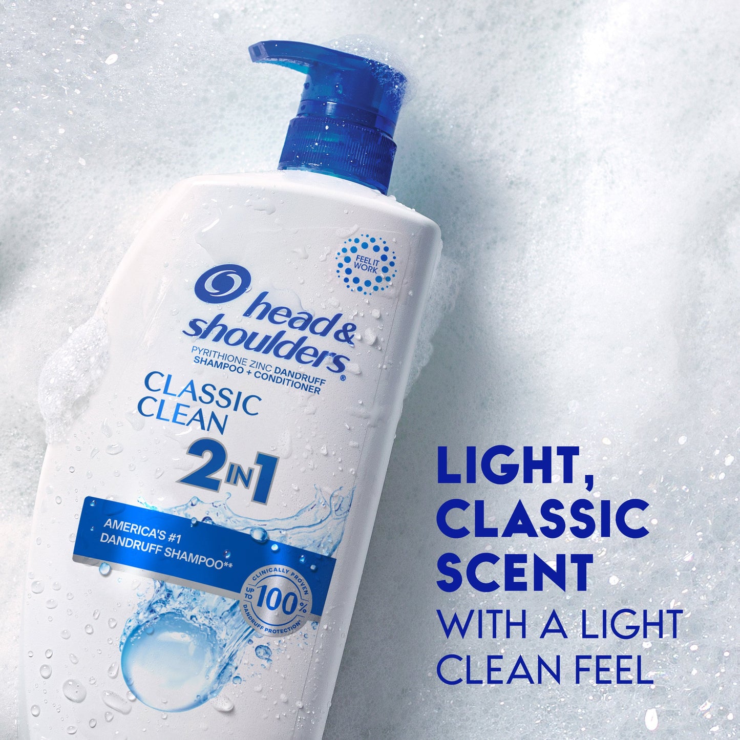 Head & Shoulders 2 in 1 Dandruff Shampoo + Conditioner - Classic Clean