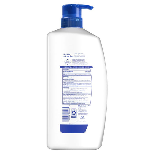 Head & Shoulders 2 in 1 Dandruff Shampoo + Conditioner - Green Apple