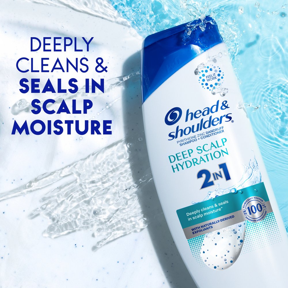 Head & Shoulders 2 in 1 Dandruff Shampoo + Conditioner - Deep Scalp Hydration