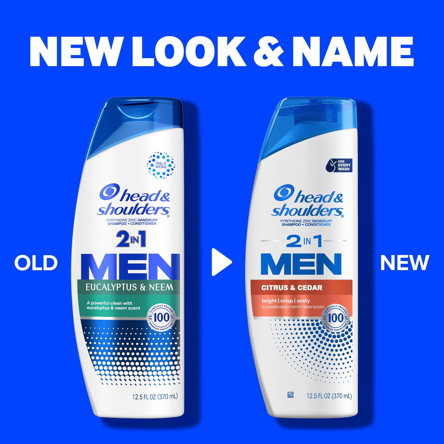Head & Shoulders 2 in 1 Men Dandruff Shampoo + Conditioner - Eucalyptus & Neem
