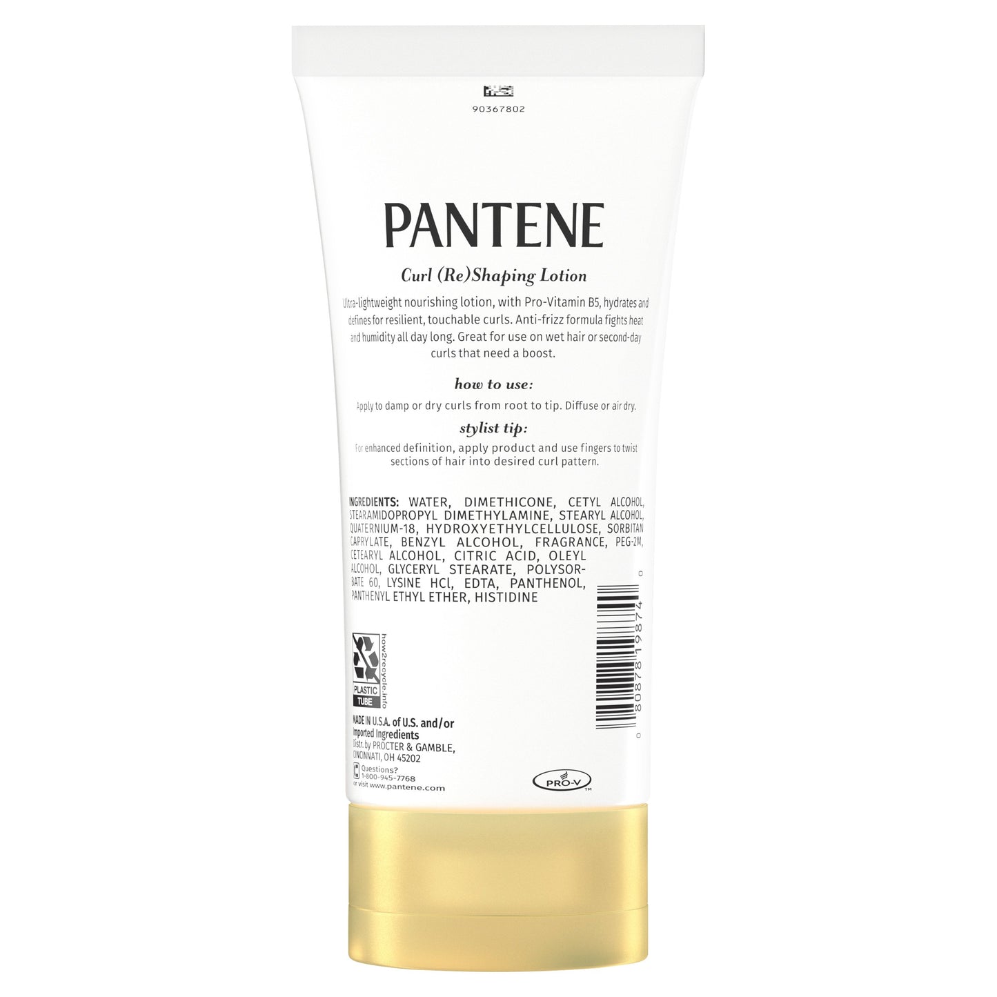 Pantene Pro-V Curl Reshaping Hair Lotion