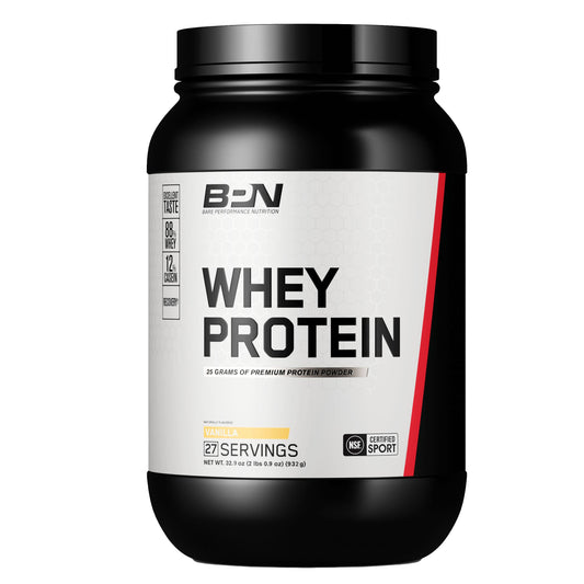 Bare Performance Nutrition Whey 25g Protein Powder - Vanilla