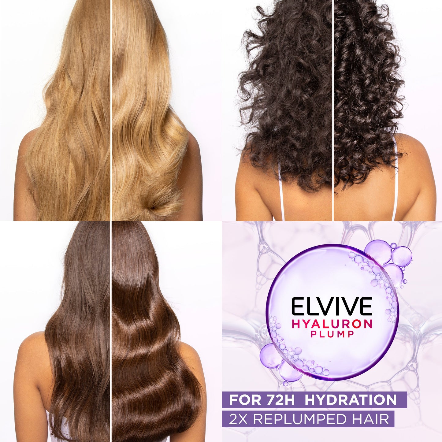 L'Oréal Paris Elvive Hyaluron + Plump Moisture Replump Hair Serum