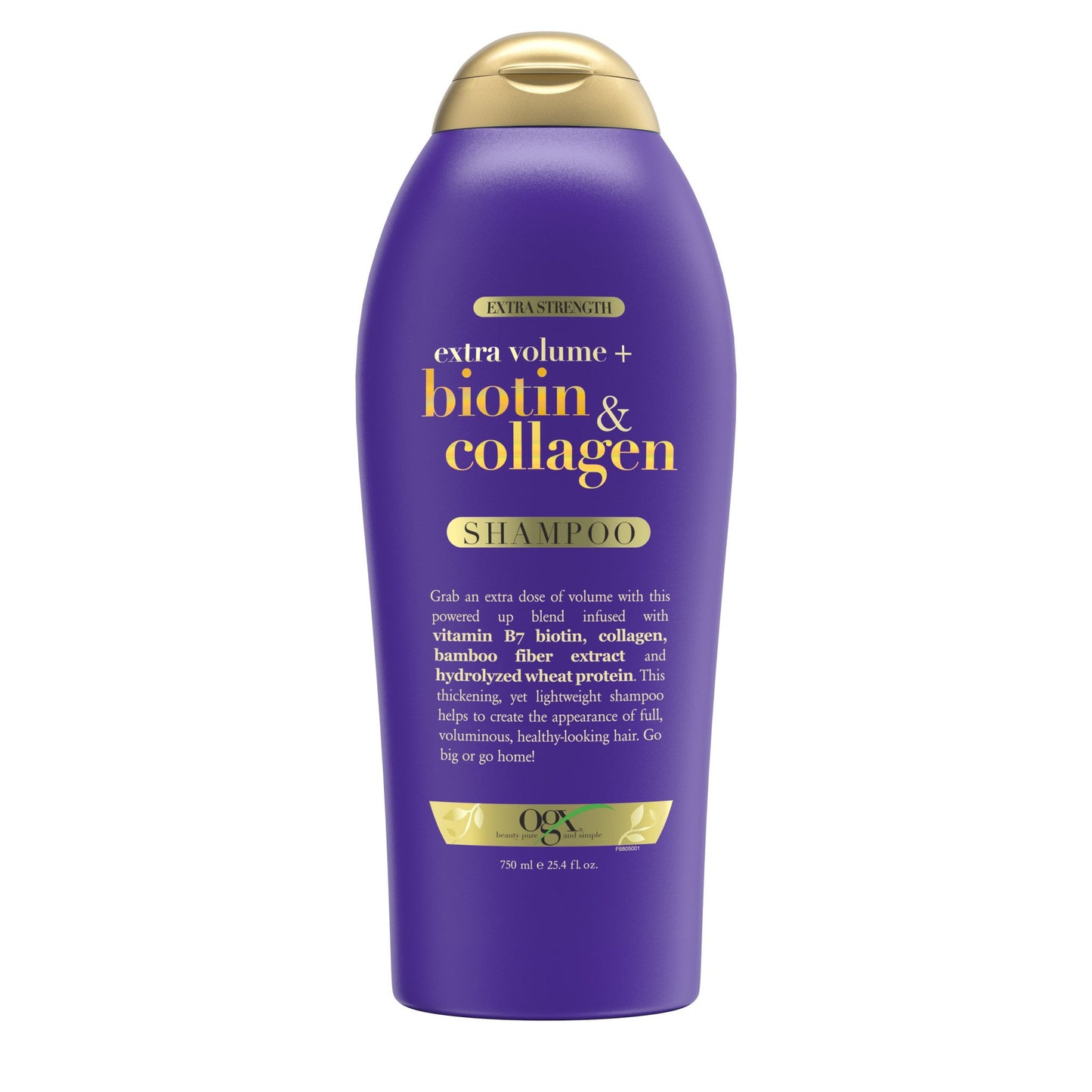 OGX Extra Strength Extra Volume + Biotin & Collagen Shampoo