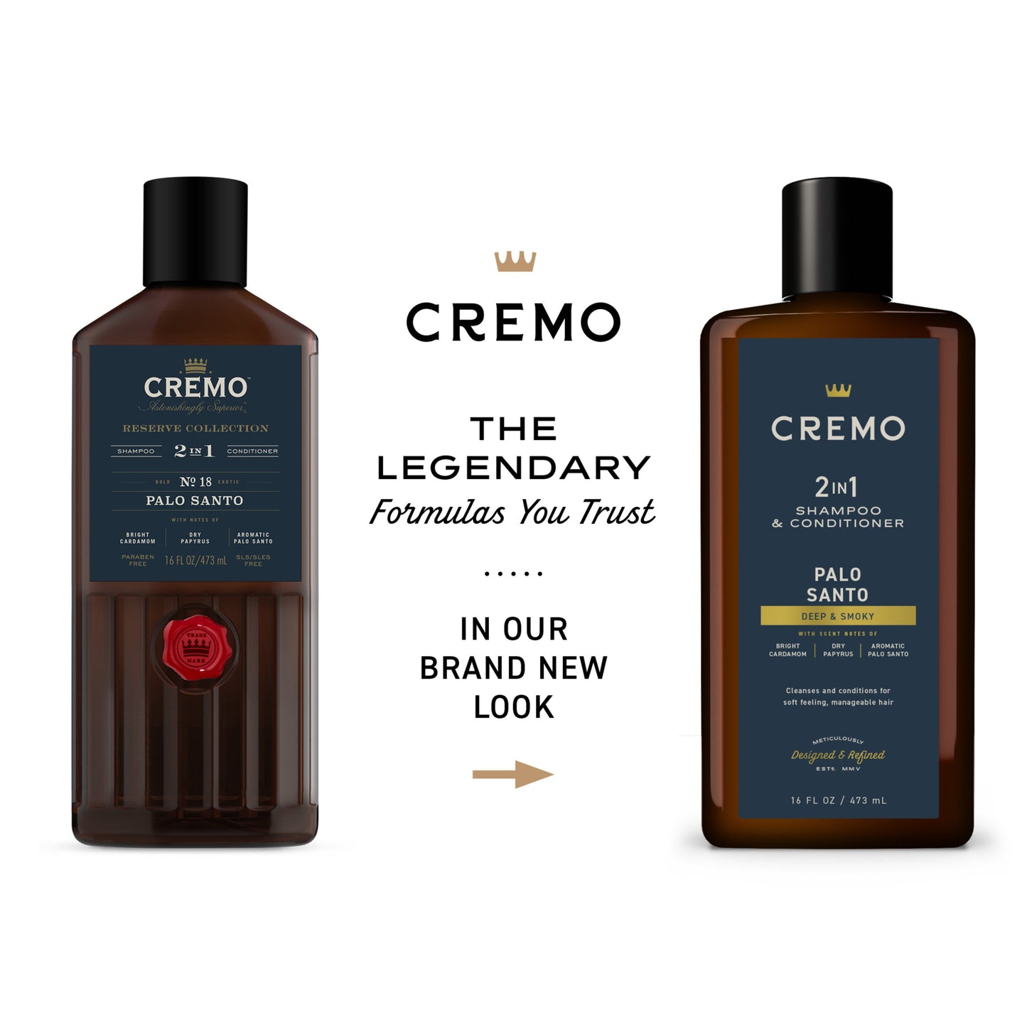 Cremo 2 in 1 Shampoo & Conditioner - Palo Santo