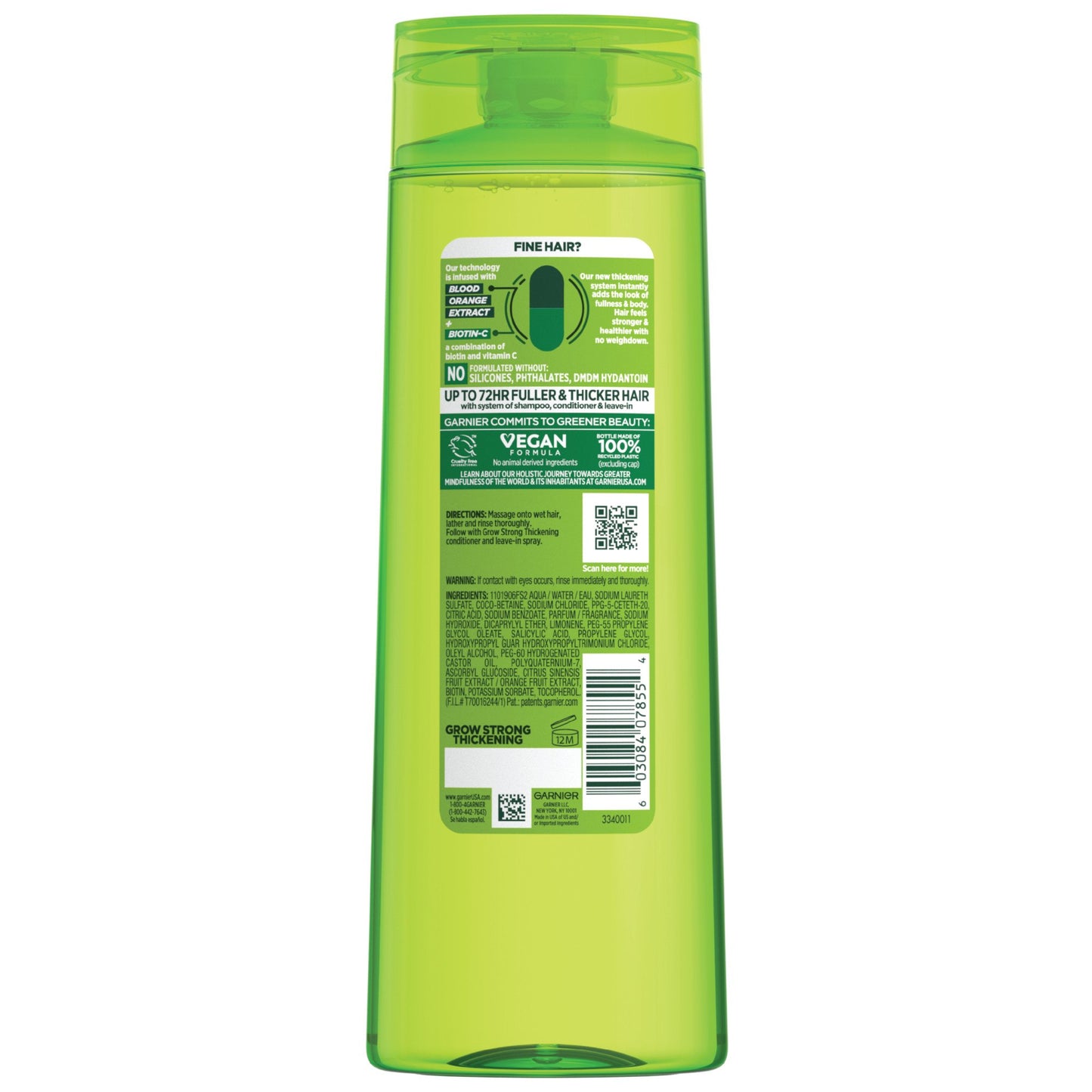 Garnier Fructis Grow Strong Thickening Shampoo
