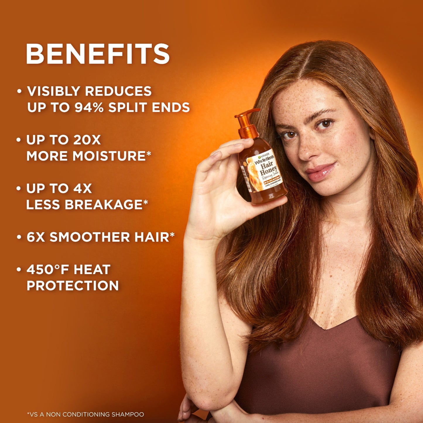 Garnier Whole Blends Hair Honey Repairing Serum