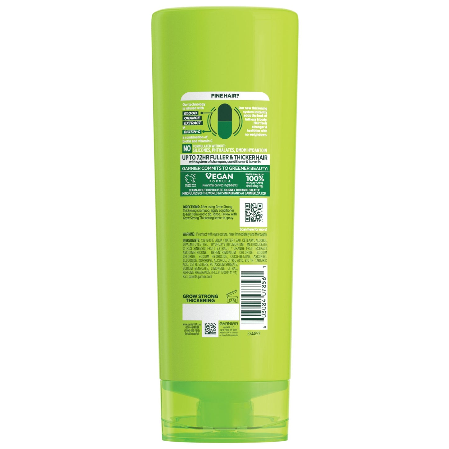 Garnier Fructis Grow Strong Thickening Conditioner