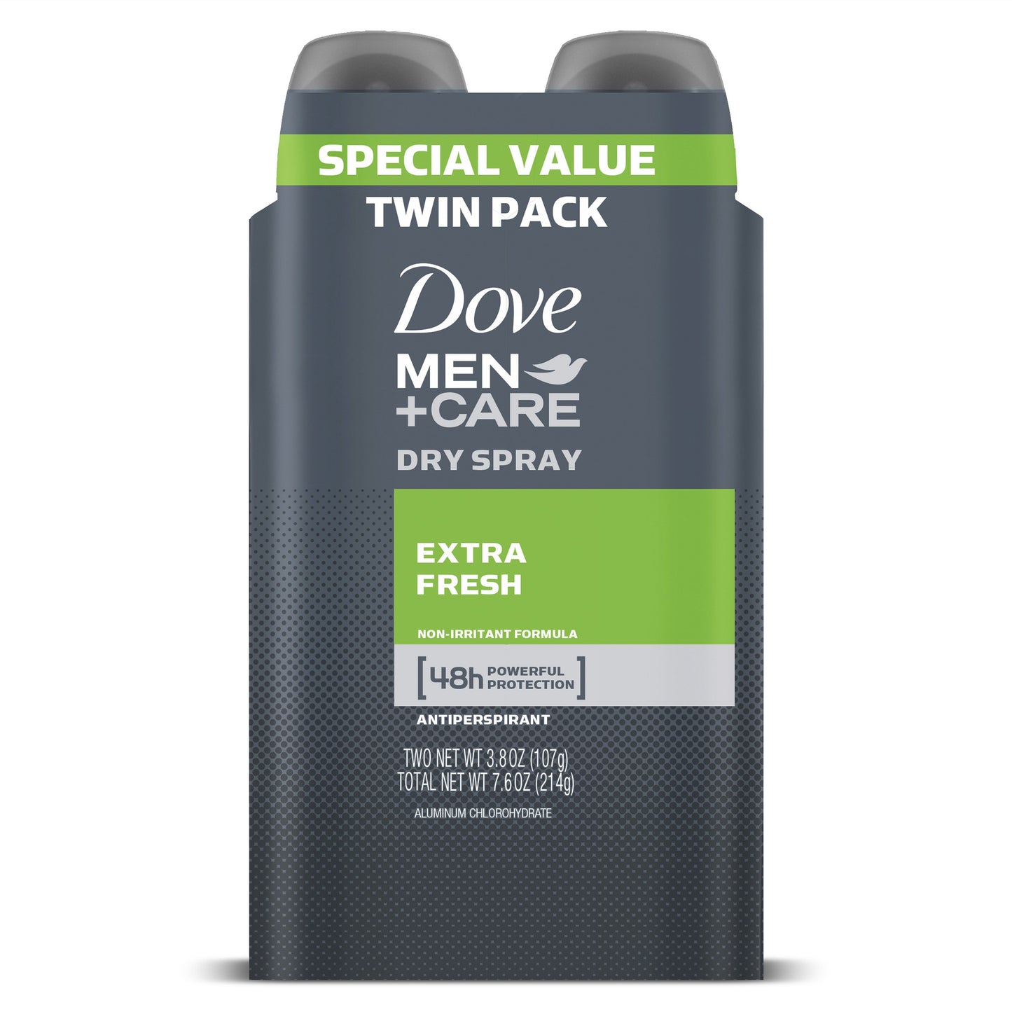 Dove Men+Care Dry Spray Antiperspirant Deodorant Extra Fresh