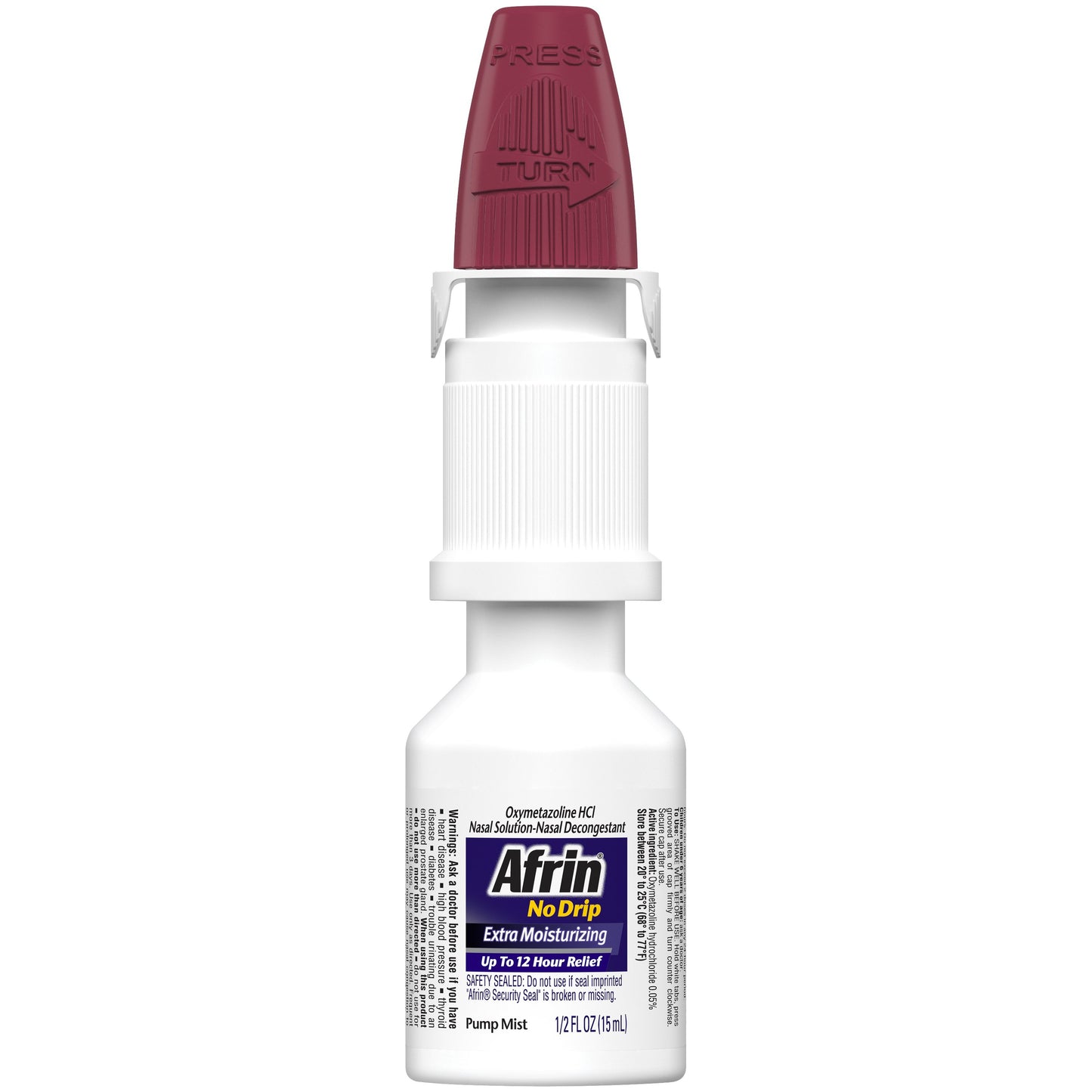 Afrin No Drip Extra Moisturizing Nasal Mist - Twin Pack