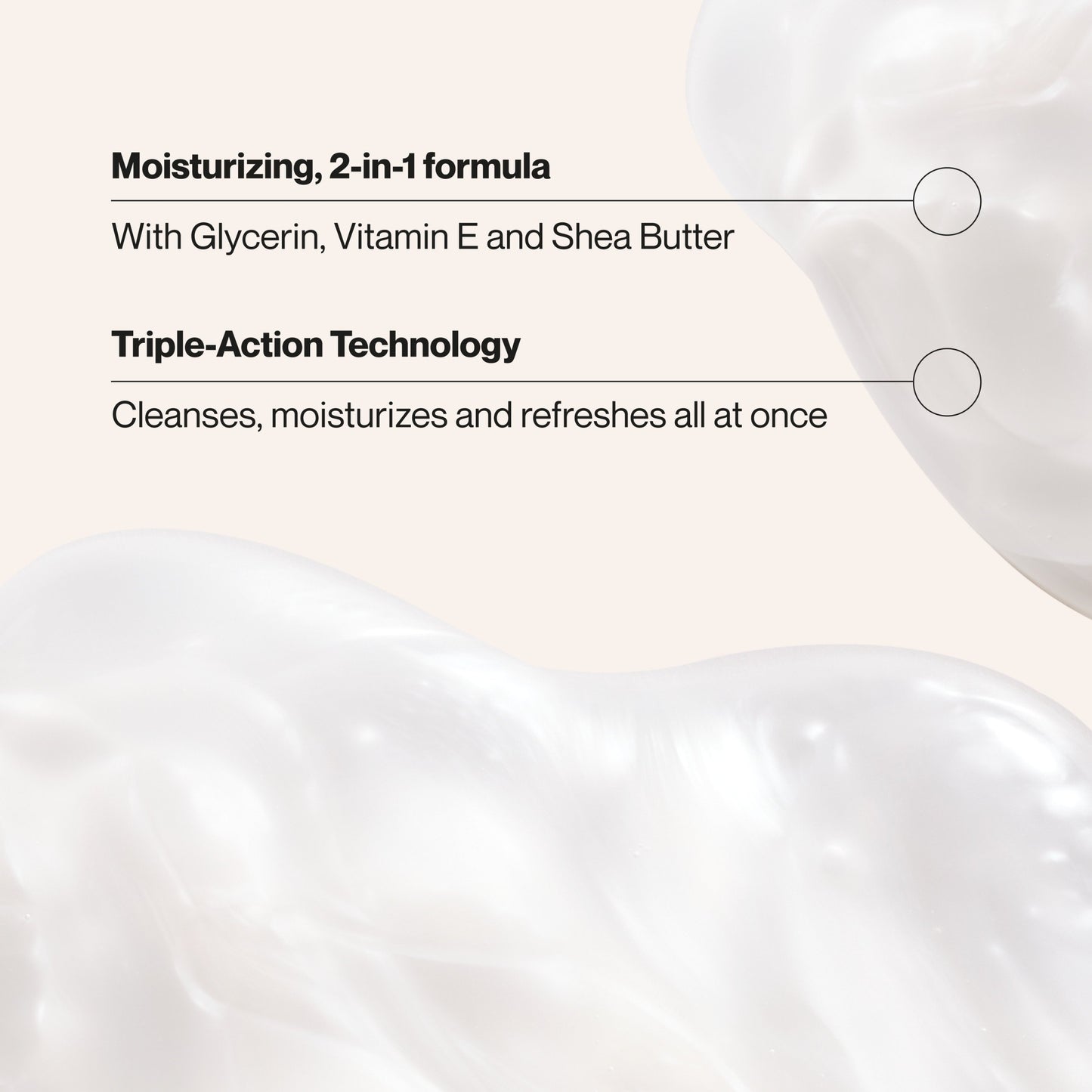 Suave Men Moisturizing 2-in-1 Face & Body Wash - Shea & Sandalwood