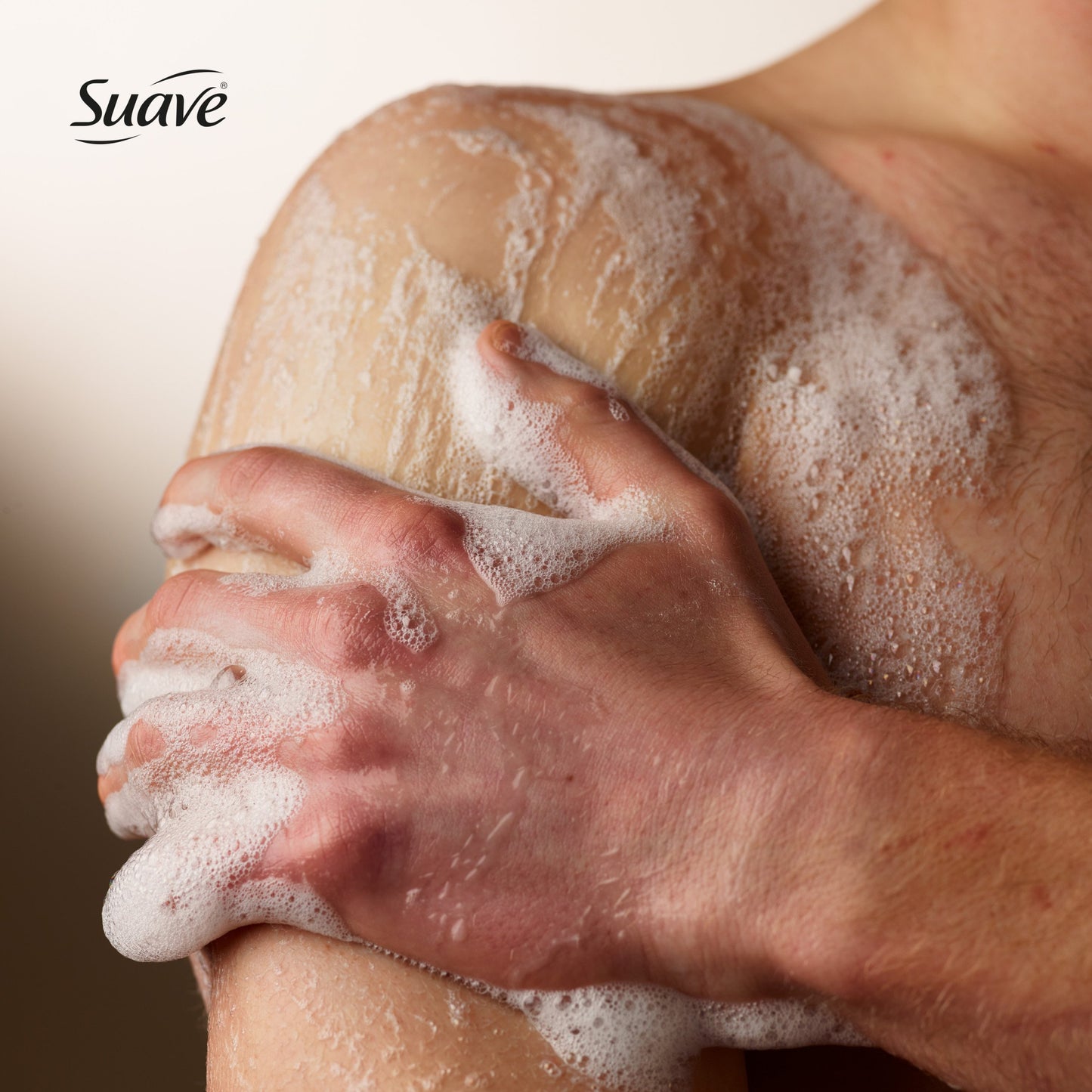 Suave Men Moisturizing 2-in-1 Face & Body Wash - Shea & Sandalwood