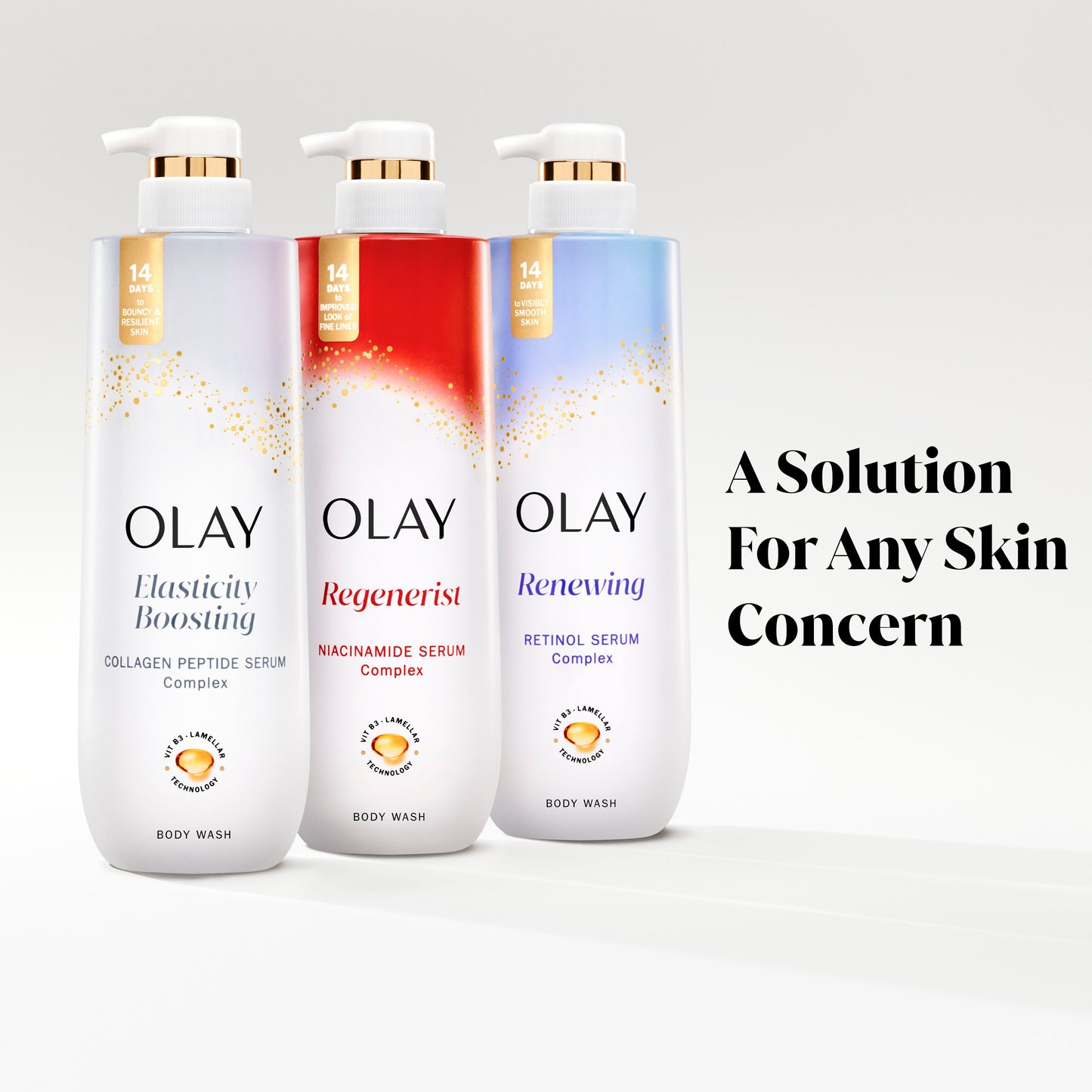 Olay Renewing Body Wash with Retinol Serum Complex