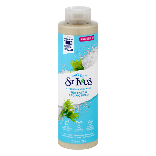 St. Ives Exfoliating Body Wash - Sea Salt & Pacific Kelp